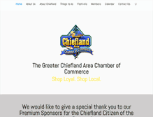 Tablet Screenshot of chieflandchamber.com